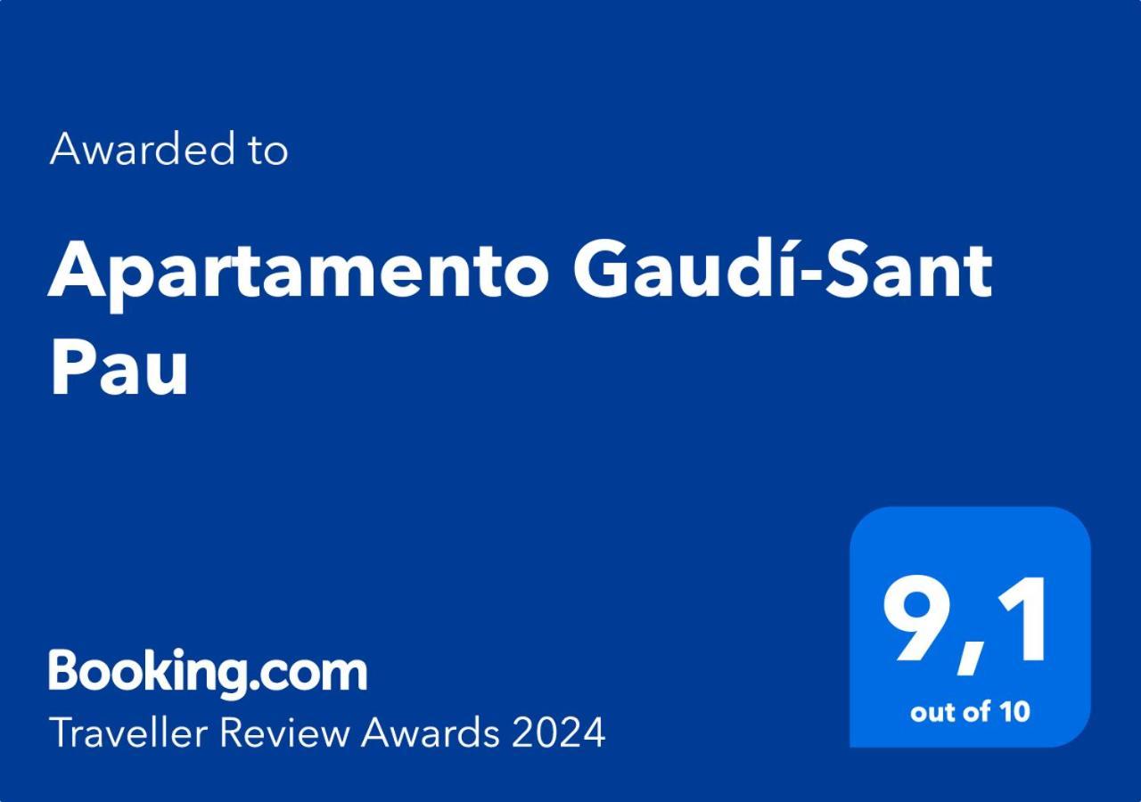 Apartamento Gaudi-Sant Pau บาร์เซโลนา ภายนอก รูปภาพ